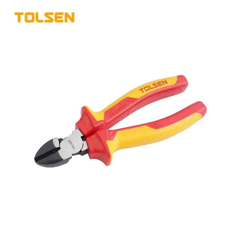 INSULATED DIAGONAL CUTTING PLIERS(INDUSTRIAL)160MM,6"