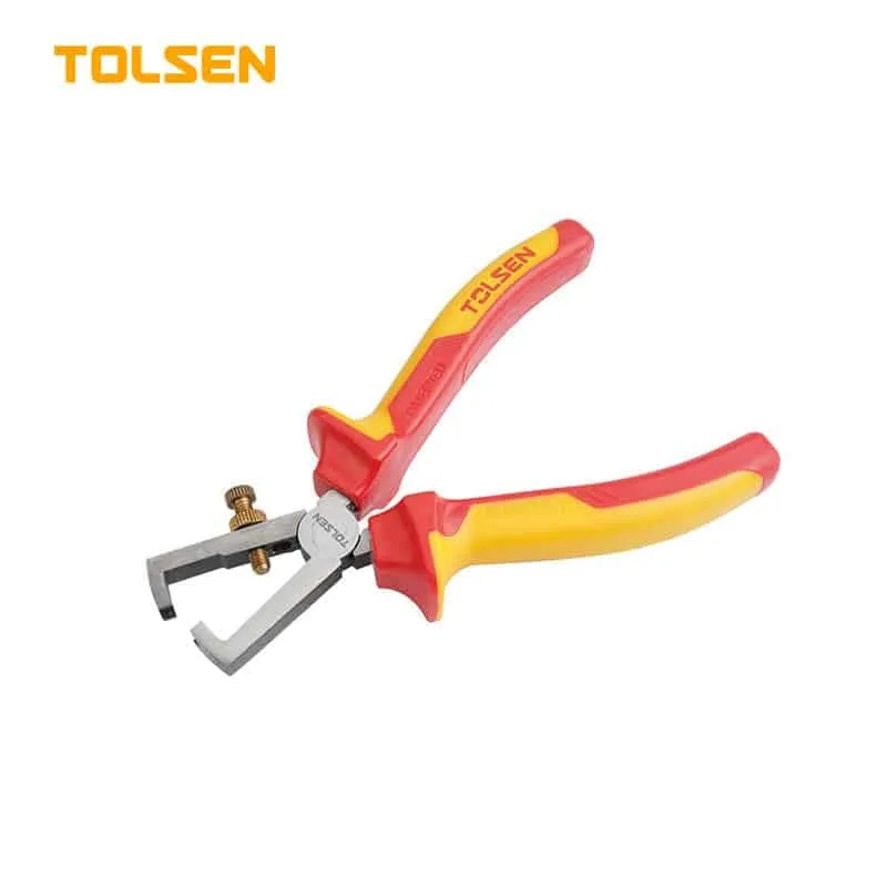 INSULATED LONG NOSE PLIERS(INDUSTRIAL)200MM,8"