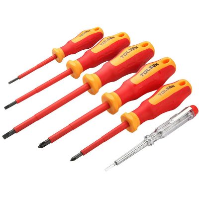 6 Pcs VDE Screwdriver Set